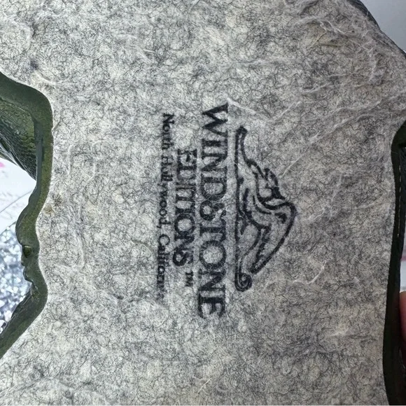 Windstone editions Hollywood California Decorative Dragon Figurine Green purple - Picture 7 of 10